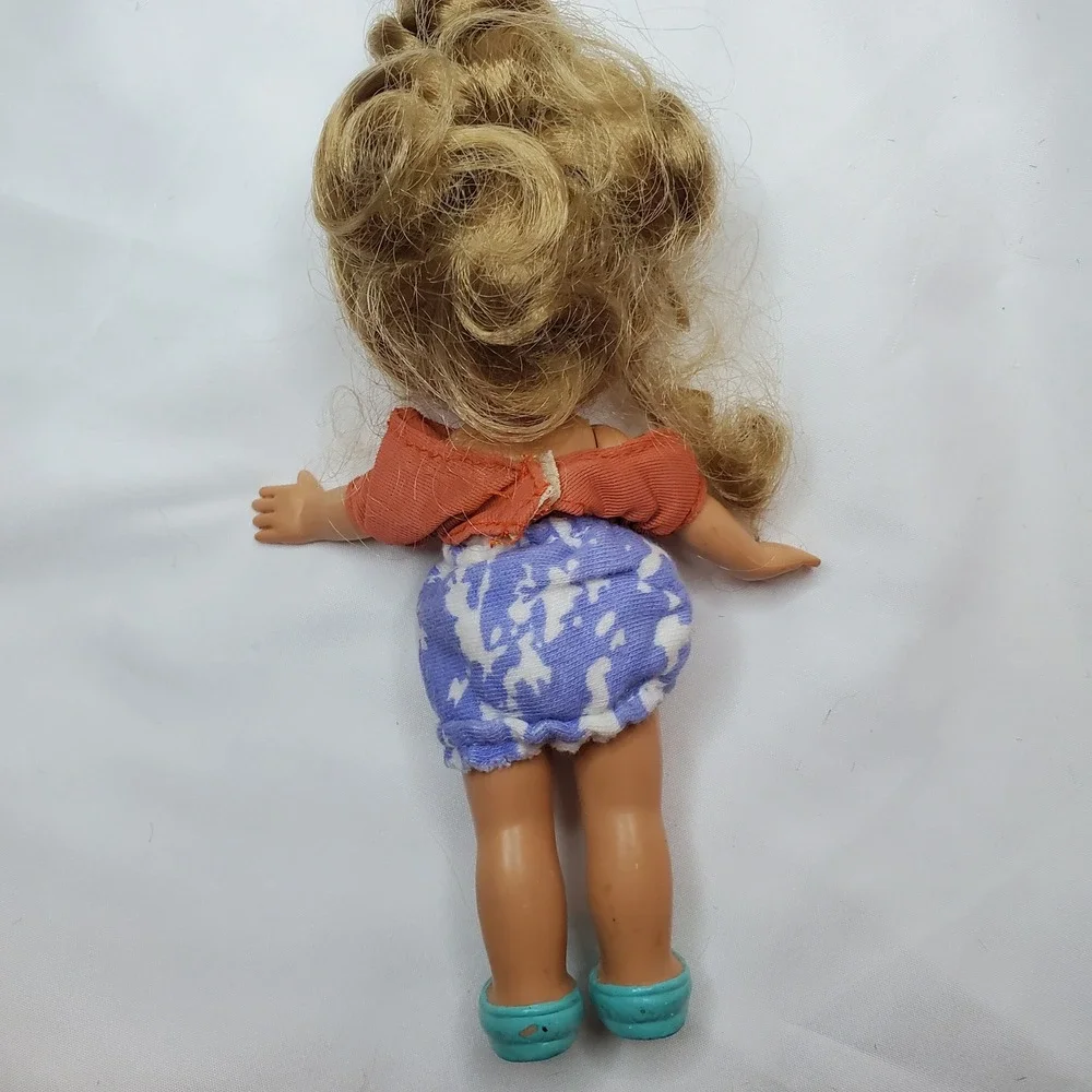Vintage 1980s ertl doll Blonde Hair Blue Eyes‎